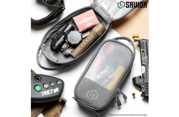 Image of Savior Equipment Specialist LRP Core Pouch w/ Hook Backing, 2 Pack, SW Gray, SP-CORE8X4-2P-GS