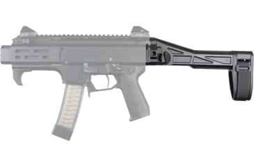 Image of SB Tactical EV02-01-SB SBTEVO-G2 Brace 9.50 OAL Side Folding Black Synthetic Fo