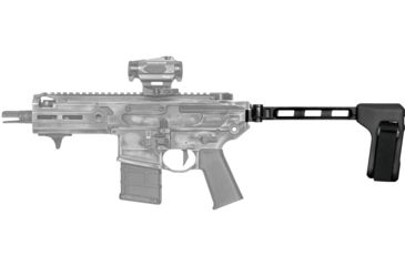 Image of SB Tactical FS1913 Folding Pistol Stabilizing Brace, 1913 Hinge, Black, FS1913-01-SB