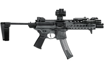Image of SB Tactical MPX Pistol Stabilizing Brace, Black MPX-01-SB