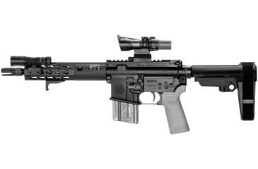 Image of SB Tactical SBA3 5 Position Adjustable Rifle Brace, Black, SBA3X-01-SB
