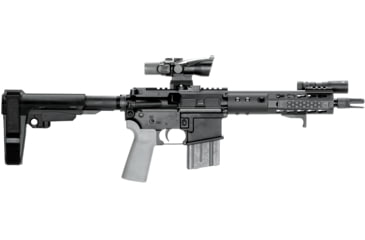 Image of SB Tactical SBA3 5 Position Adjustable Rifle Brace, Black, SBA3X-01-SB