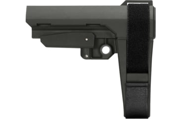 Image of SB Tactical SBA3 5 Position Adjustable Rifle Brace, Stealth Gray, SBA3X-03M-SB