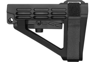 Image of SB Tactical SBA4 5 Position Adjustable Rifle Brace, Black, SBA4X-01-SB