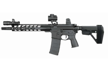 Image of SB Tactical SBA5 5 Position Adjustable Rifle Brace, Black, SBA5X-01-SB