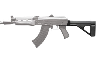 Image of SB Tactical SOB-47 Pistol Stabilizing Brace, Black SOB47-01-SB