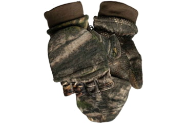 Image of ScentLok Fleece Pop Top Gloves, Mossy Oak Country DNA, Large, 1409263
