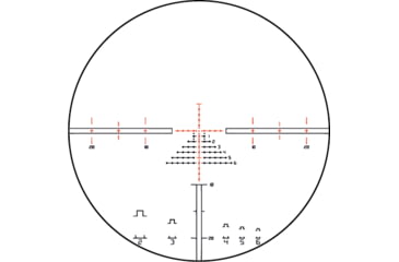 Image of Schmidt &amp; Bender 1-8x24 PM II ShortDot Dual CC MDR-T6 1cm ccw ST,LT, More Tactical Clicks, Single Turn, Locking Turrets Zero Click, RAL8000, length 293mm / 30mm tube, 683-845-43E-K2-H2