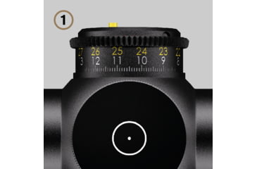 Image of Schmidt &amp; Bender 5-25x56 PM II Rifle Scope, 34 mm Tube, First Focal Plane, P5FL Reticle, 1cm ccw DT / ST, Black, 689-911-622-90-68