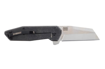 Image of Schrade Slyte Folding Knife, D2 Blade, Stainless Steel Handle, 1136251