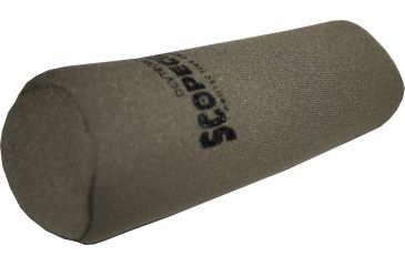 Image of ScopeCoat Mini Cover for 20mm Rifle Scopes, ScopeCoat Colors Scopecoat Cover Mini Long Dark Earth 6 3/4in. x 20mm