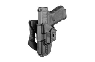 Image of Scorpus M1 Level 2 Holster G-9R, Glock 17/19/26, Left Hand, Black, 3QG-HT-SCG9RH-SC-G9RLHB