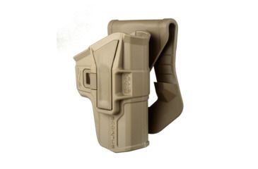 Image of Scorpus M1 Paddle/Belt Level 1 Holster, Glock 9mm, Right Hand, Flat Dark Earth, 3QG-HT-SCM1LH-SC-G9T