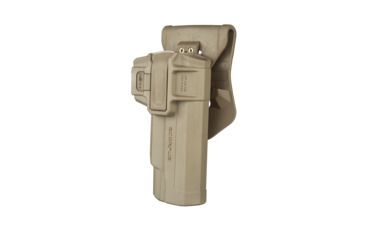 Image of Scorpus M1 Paddle/Belt Level 1 Swivel Holster, 1911, Left Hand, Flat Dark Earth, 3QG-HT-SH1SHL-SC-1911SLHT