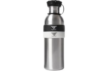 Image of Seattle Sports H2Duo Stainless Bottle-Silver-800 ml