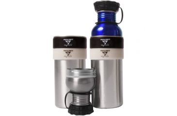 Image of Seattle Sports H2Duo Water Bottle - 800 ml Silver