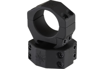 Image of Seekins Precision 30mm Tube Rifle Scope Rings, 1.45in AR High, 4 Cap Screw, 0010620018 - F