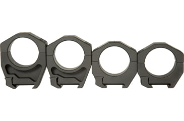 Image of Seekins Precision 34mm Tube Rifle Scope Rings, 1.45in AR High, 4 Cap Screw, 0010630012 - F