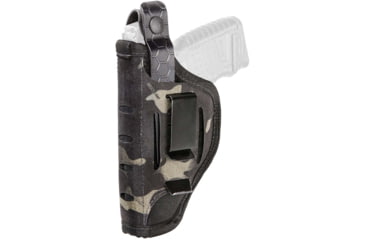 Image of Sentry Ambidextrous Nylon Holster, Ambi, 3-4in Barrel, Medium/Large Revolver, MultiCam Black, 35AH08MB