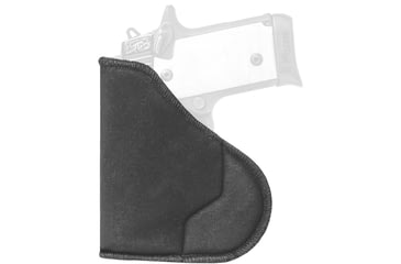 Image of Sentry HexGrip IWB / Pocket Holster, Ambi, 3-4in Barrel, Medium .32/.380, Black, 35WB03BK
