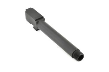 Image of SGM Tactical Glock 17 Compatible Match Barrel Threaded Nitride, Black, SGMTGB17TN