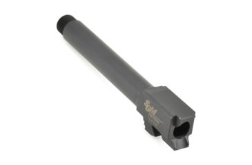 Image of SGM Tactical Glock 17 Compatible Match Barrel Threaded Nitride, Black, SGMTGB17TN