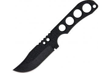 Image of Shadow Tech Shadow Series Fixed Knife, Bowie, Black Finish, Plain Blade STK076