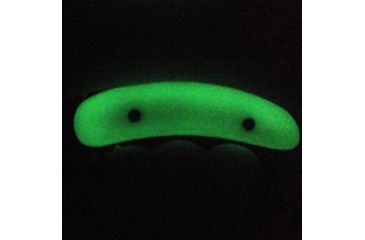 Image of Shadow Tech Street Fighter Karambit, Moonglow G-10 Handle, Black Plain, NO STSFKBPMG