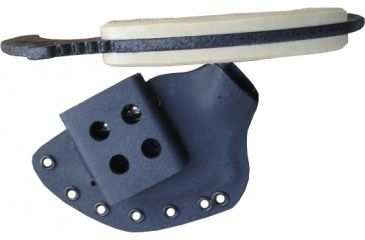 Image of Shadow Tech Street Fighter Karambit, Tan G-10 Handle,Black Blade, Plain, NO STSFKBPTT