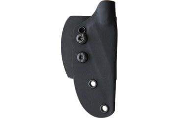 Image of Shadow Tech Western Kiridashi Knife, 7.25in Overall, 3in Black Powder Coated 8670 Steel Blade, OD Green G10 Handle, Black Kydex Sheath, STK1007BK