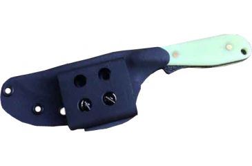 Image of Shadow Tech Wolf, Moonglow G-10 Handle, Black Bowie Blade,Plain,w/Sheath, NO STWBBMG