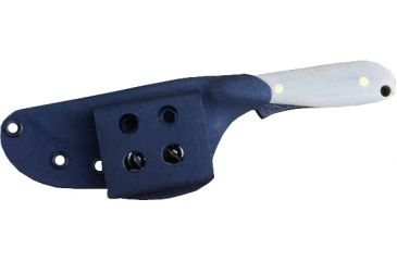 Image of Shadow Tech Wolf, Tan G-10 Handle, Black Bowie Blade, Plain, w/Sheath, NO STWBBKTSM