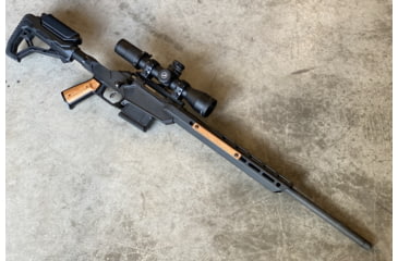 Image of Sharps Bros SBC02 Heatseeker Matte Black Cerakote Aluminum For Ruger American S