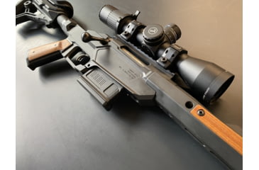 Image of Sharps Bros SBC02 Heatseeker Matte Black Cerakote Aluminum For Ruger American S