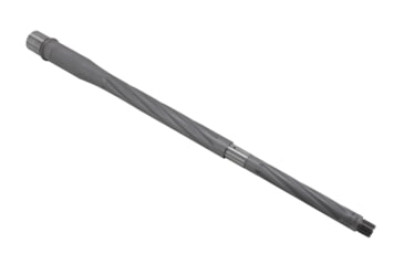 Image of Shaw AR-10 6.5 Creedmoor Threaded Barrel, Spiral Flute, 20in, HBAR Profile, 1-8 Twist, 5/8-24 Thread, Matte Stainless, AR10HBSSHF2065CM