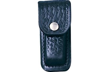 Image of Sheath Leather Belt Pouch, Black, Fits 3in. to 3 1/2in. Knife SH200