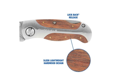Image of Sheffield Premium Lockback Utility Knife, Pack of 2, 12525