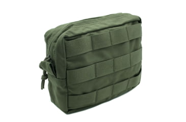 Image of Shellback Tactical 6 x 8 Utility Pouch, Molle compatible, Ranger Green, One Size, SBT-7110-RG