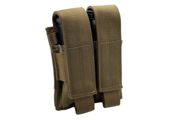 Image of Shellback Tactical Double Pistol Mag Pouch, Molle compatible, Coyote, One Size, SBT-5000-CT