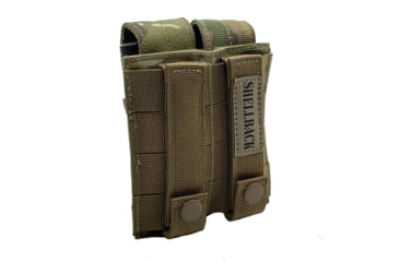 Image of Shellback Tactical Double Pistol Mag Pouch, Molle compatible, Multicam, One Size, SBT-5000-MC