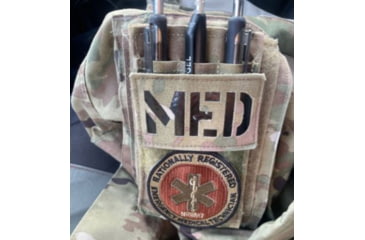 Image of Shellback Tactical Set of 2 Pen Holder Patch, Multicam, One Size, SBT-9903-MC