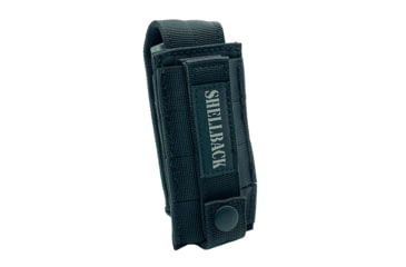 Image of Shellback Tactical Single Pistol Mag Pouch, Molle compatible, Black, One Size, SBT-4000-BK