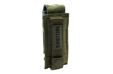 Image of Shellback Tactical Single Pistol Mag Pouch, Molle compatible, Multicam, One Size, SBT-4000-MC