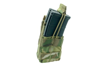 Image of Shellback Tactical Single Stacker Open Top Pouch for Two M4/AR15 Mag, Multicam, One Size, SBT-1100-MC
