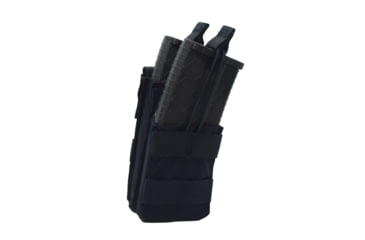 Image of Shellback Tactical Single Stacker Open Top Pouch for Two M4/AR15 Mag, Navy Blue, One Size, SBT-1100-NB