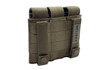 Image of Shellback Tactical Triple Pistol Mag Pouch, Molle compatible, Coyote, One Size, SBT-6000-CT