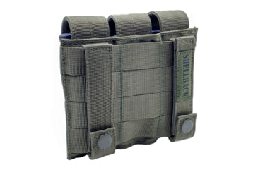Image of Shellback Tactical Triple Pistol Mag Pouch, Molle compatible, Ranger Green, One Size, SBT-6000-RG