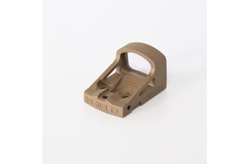 Image of Shield Sights Compact Reflex Mini Red Dot Sight 2.0, 4 MOA Dot Reticle, RMS2-4MOA Glass Lens, Flat Dark Earth, RMS2-4 Moa G FDE