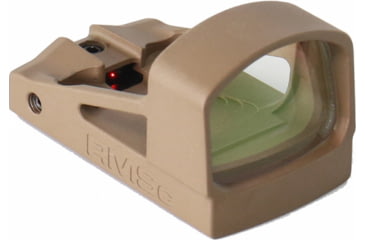 Image of Shield Sights Compact Reflex Mini Red Dot Sight, 4 MOA Dot Reticle, RMSC-4MOA Glass Lens, Flat Dark Earth, RMSc-4 Moa G FDE