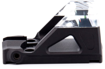 Image of Shield Sights OMSsc Open Mini Sight Sub Compact 1x 17.35x14.35mm Reflex Red Dot Sight, 4 MOA Dot Reticle, Black, OMSsc-4 MOA-Glass